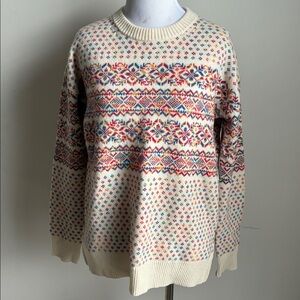 J.Crew Fair Isle Wool Sweater (14)